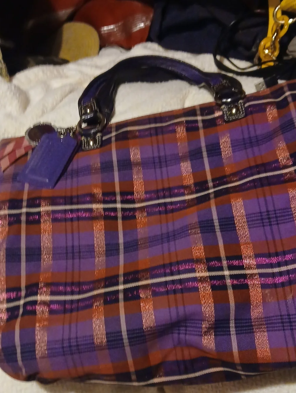 Coach stylish purple